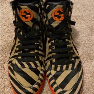 NEGOTIABLE Gucci Zebra Print Sneakers